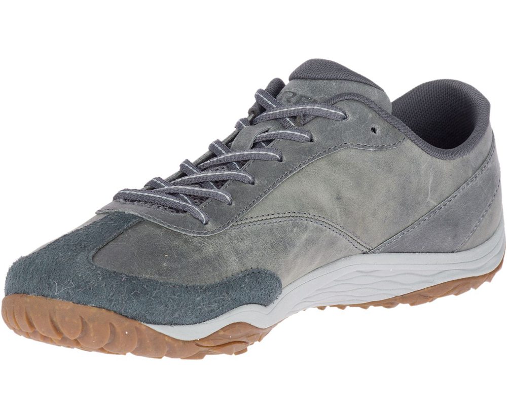 Tenis Homem - Merrell Trail Glove 5 Couro - Cinzentas - LQB045639